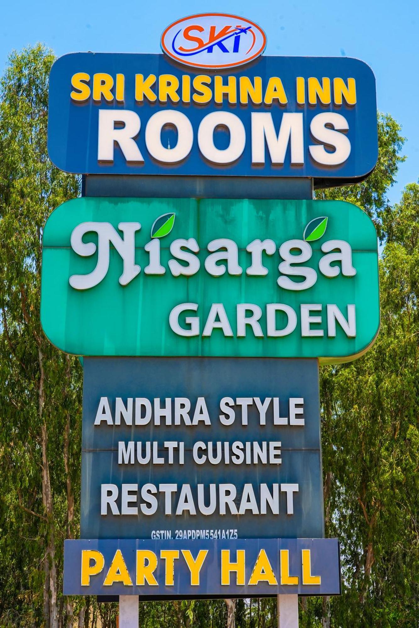Sri Krishna Inn - Kempegowda Airport Bangalore Devanahalli Buitenkant foto